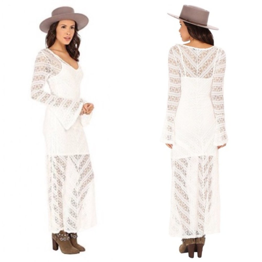 MinkPink Too Little Too Late Maxi Dress - Picture 1 of 7